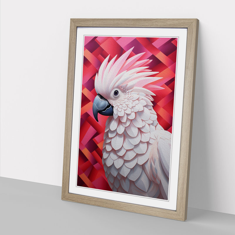 Single Picture Frame Print on Wood, Oak Framed, 34cm H x 25cm W