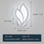 Cristen LED Flush Mounted Sconce-715103101