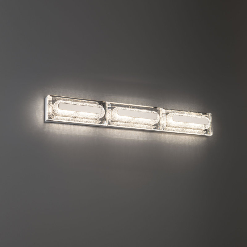 Soiree 3 - Light LED Vanity Light, Polished Nickel