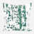 Vert et blanc / abstrait est en rupture de stock