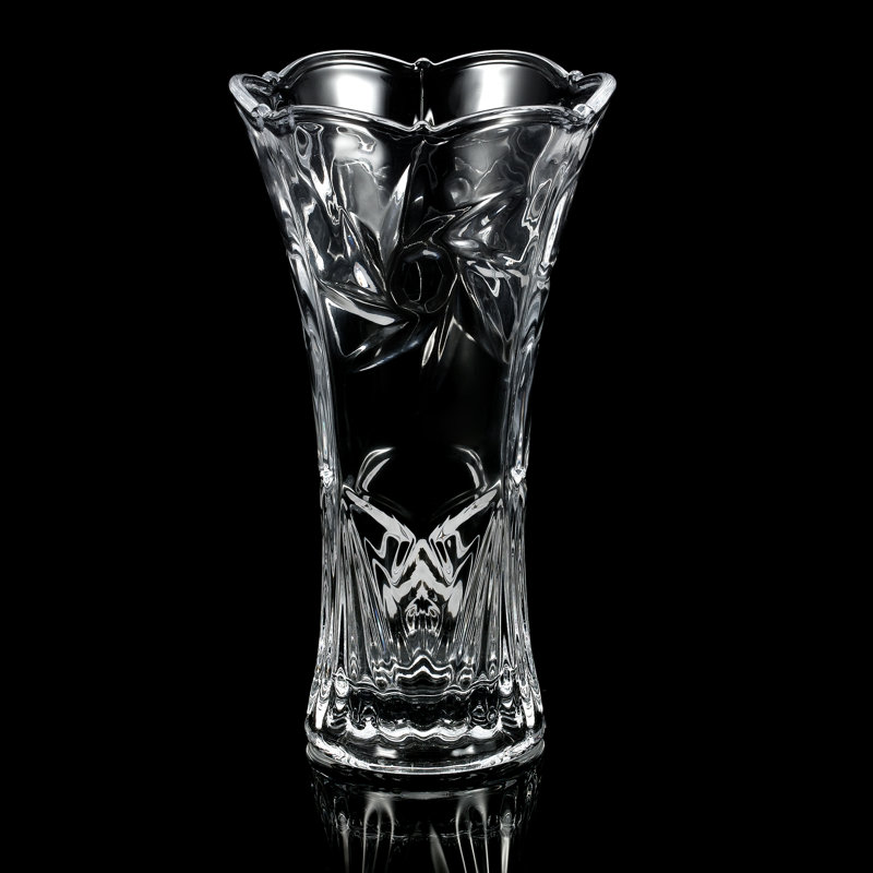 Grand vase à fleurs festonné 9 "Lorren Home Trends
