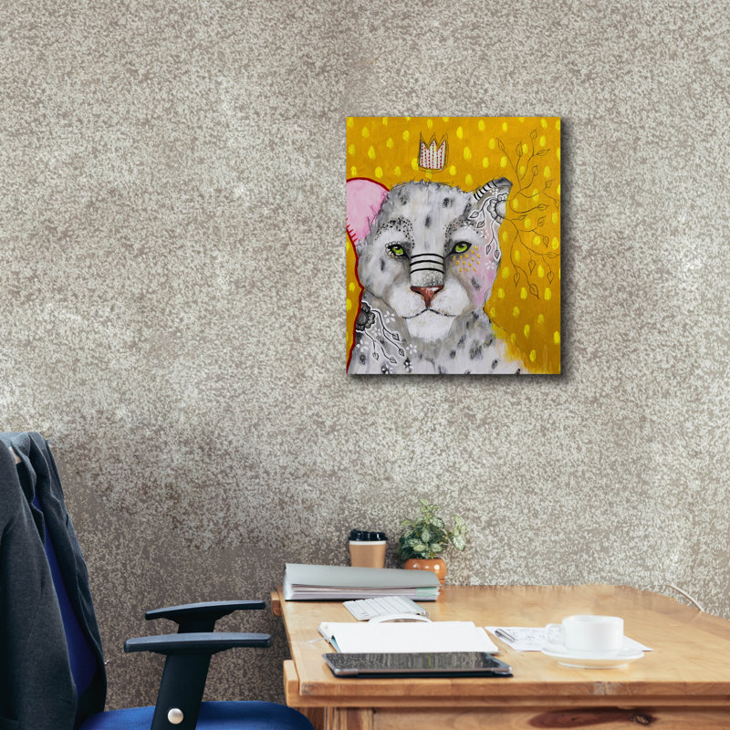 «Shine Brightly» par The Secret Hermit, art mural sur toile, H 24 po x l 20 po x P 0,75 po