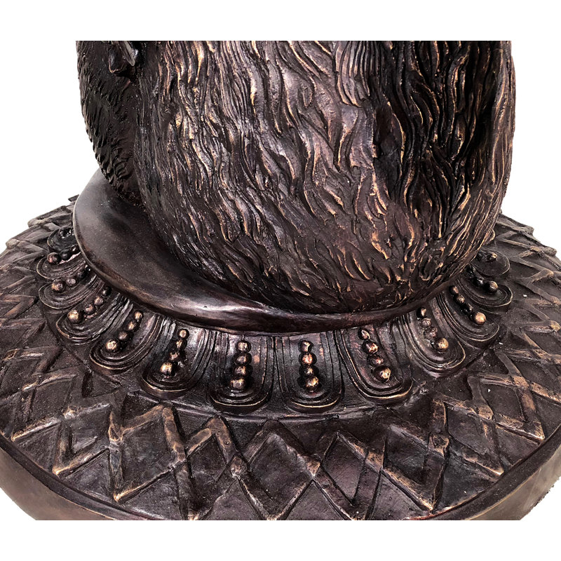 Paire de sculpture bronze en bronze