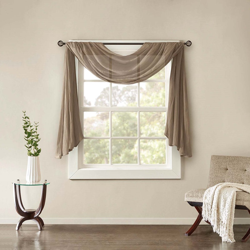 Écharpe Audronius, Taupe, L 42 po x L 144 po