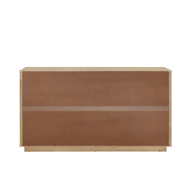Ismail Danish-Inspired Modern 6-Drawer Dresser