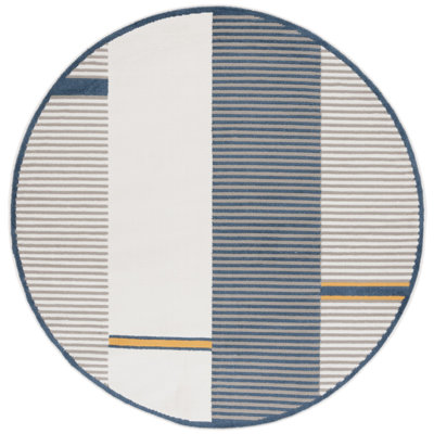 Nagelly Performance Striped Rug
