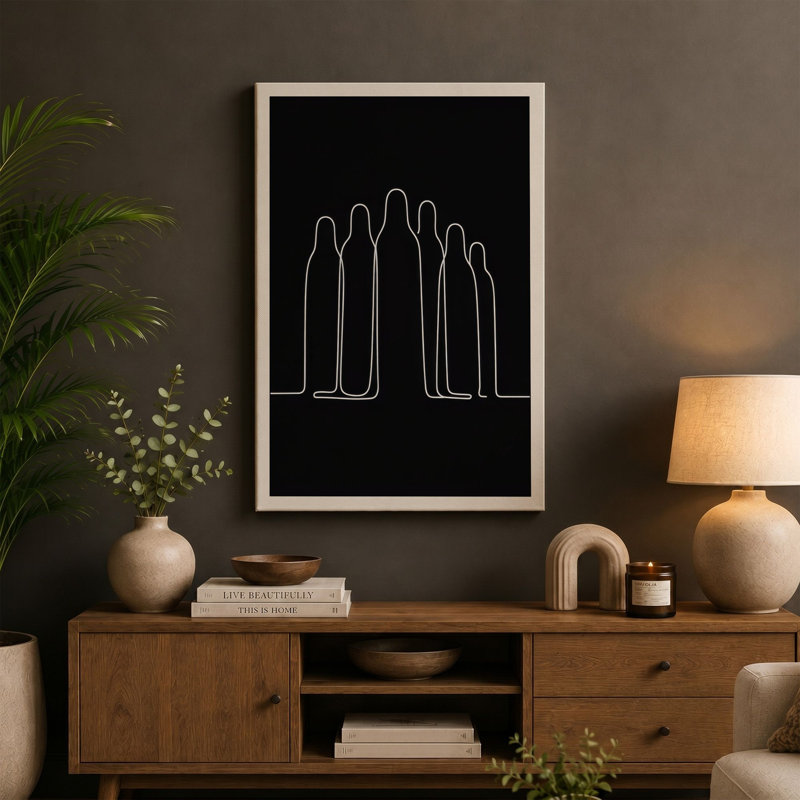 Print, 36x24 - 91.4 x 61.0 cm, Taupe Border