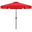 Parasol de marché festonné Holmquist avec inclinaison et levage à manivelle-400481529-303353557