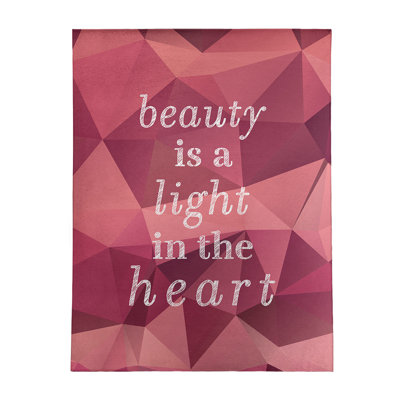 Quotes Chenille Indoor Rug
