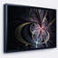 «Dark Blue Fractal Butterfly Flower», impression-26688235-35168362