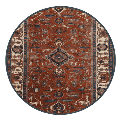 Tapis brun lavable à la machine