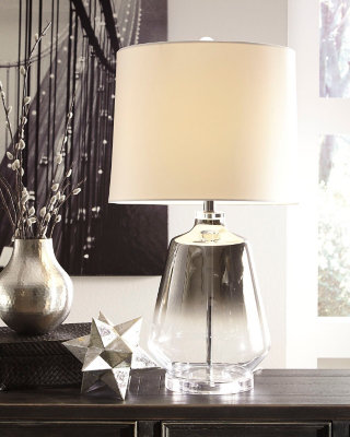 Sybilla 28.25" Silver Table Lamp