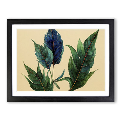 Luscious Leaf - Single Picture Frame Print