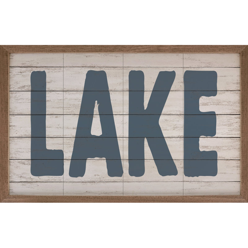 Lake Bold Whitewash, 16" H x 24" W