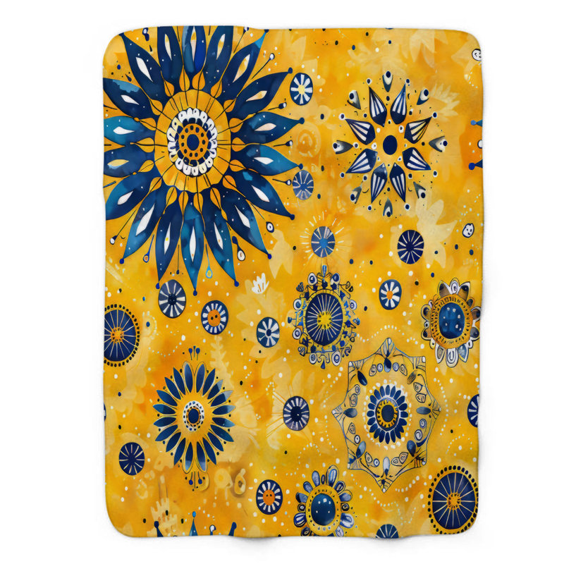 Boho Magic - 1 Piece Premium Blanket, Queen