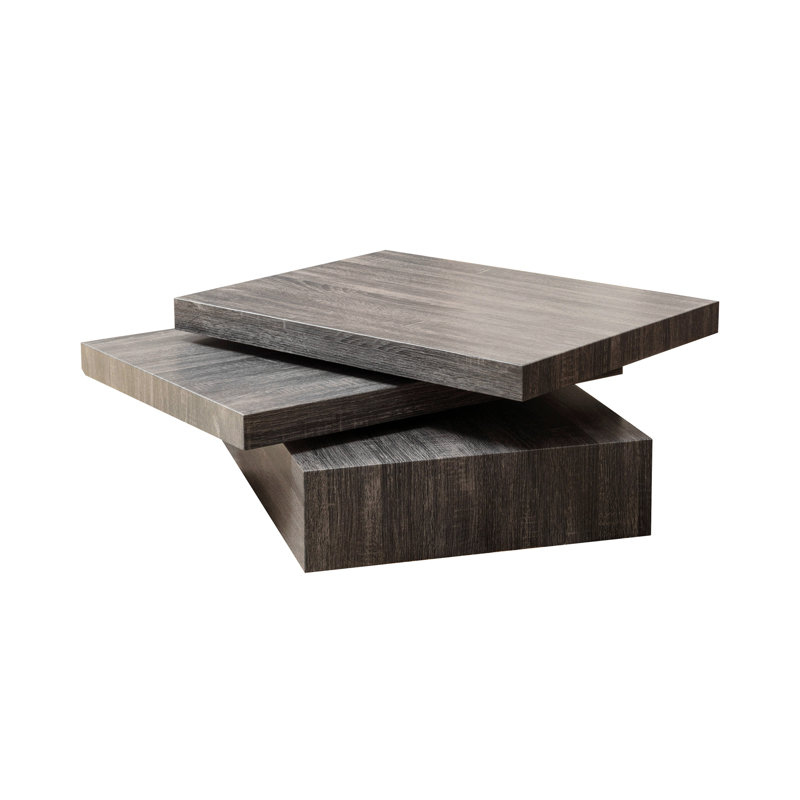 Modernesque Rotating Coffee Table For Functional Living Spaces