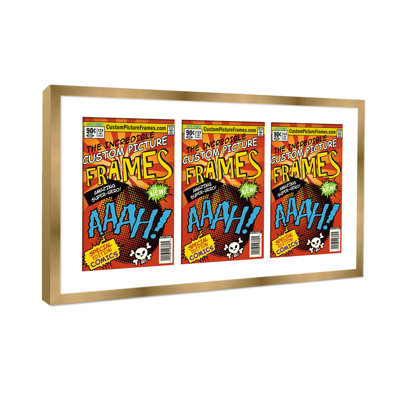 Wood Picture Frame with Mat