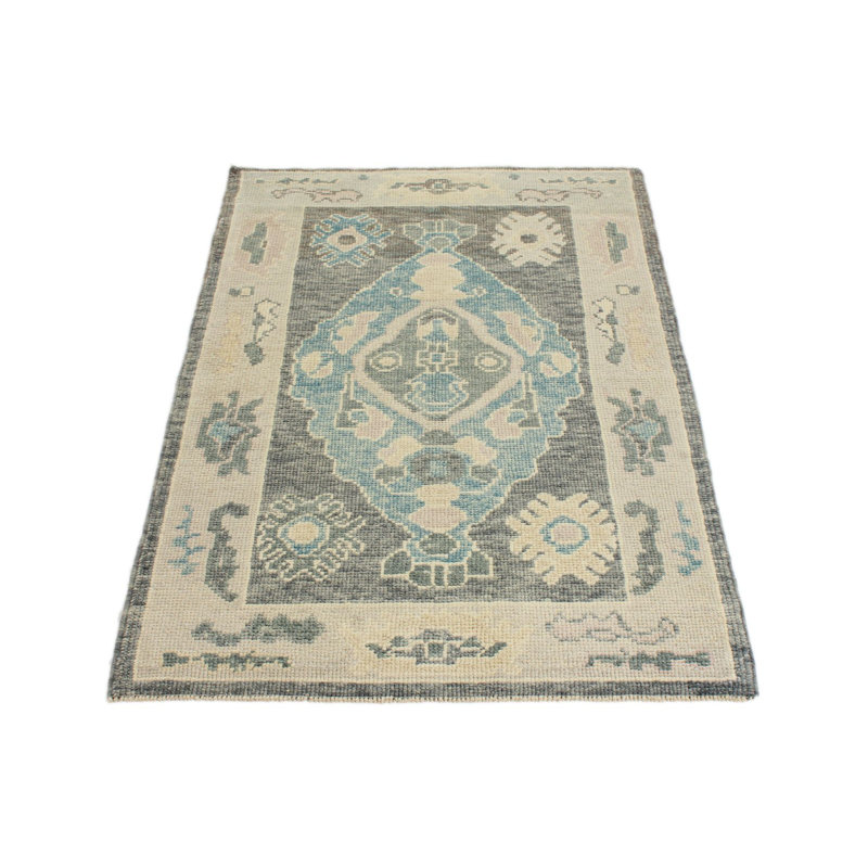 Tapis turc gris et beige 3x5
