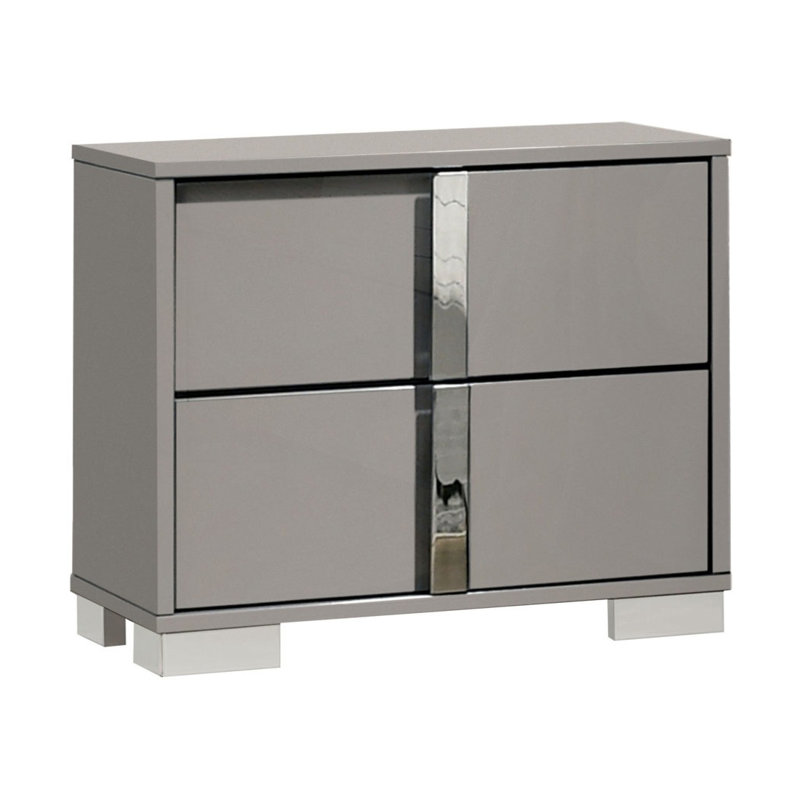 Table de chevet, beige, Taupe