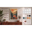 Red Sun Over Poppies Japandi - Wrapped Canvas-942333029-942333052