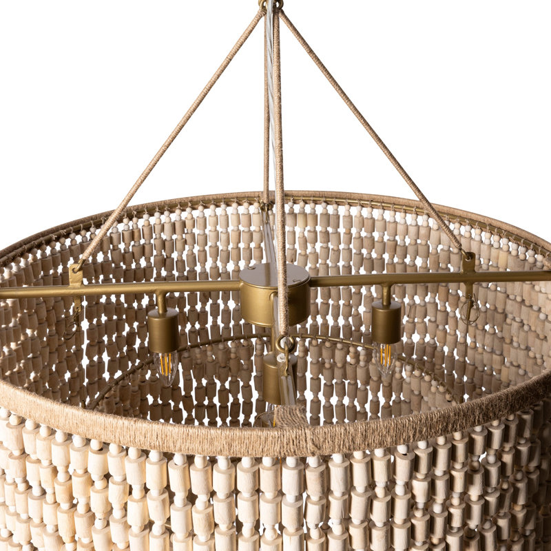 Wood Chandeliers - Discarded Disc - Clifton