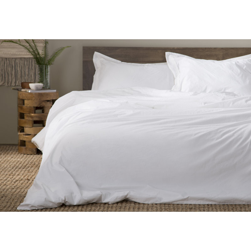 Caroline Duvet Cover, King, White