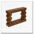 Wood Console Table