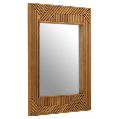 Solid Wood Rectangle Mirror