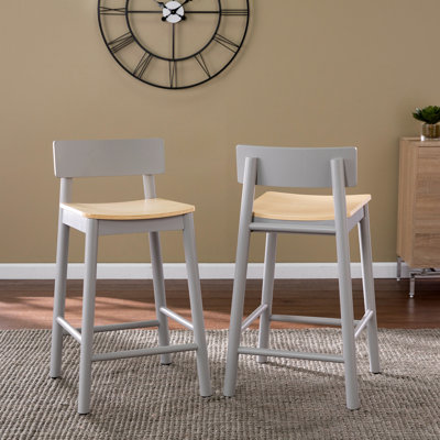 Two-Tone Counter Stools – 2Pc Set