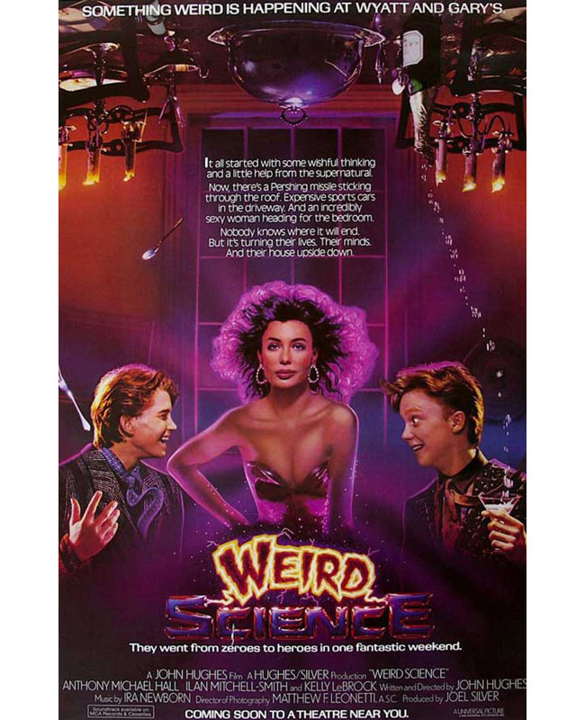 Weird Science, 24" H x 16" W