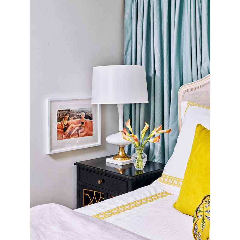 Raquel Table Lamp, Modern Brass
