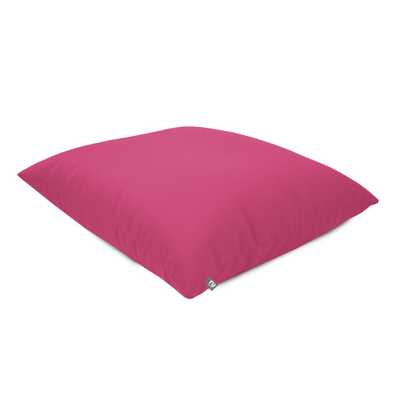 rucomfy Beanbags Square Floor Cushion Large Indoor/Outdoor Bean bag - Use As Large Pillow or Chair - Water Resistant and Durable - L70cm x W70cm
