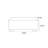 Italian minimalist square coffee table