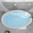 Vespa 63" x 38.6" Freestanding Soaking Stone Rein Bathtub-129753306