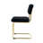 Upholstered Counter Stool with Metal Frame-94413542-94413543