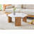 31-Inch Modern-Style Hexagonal Coffee Table