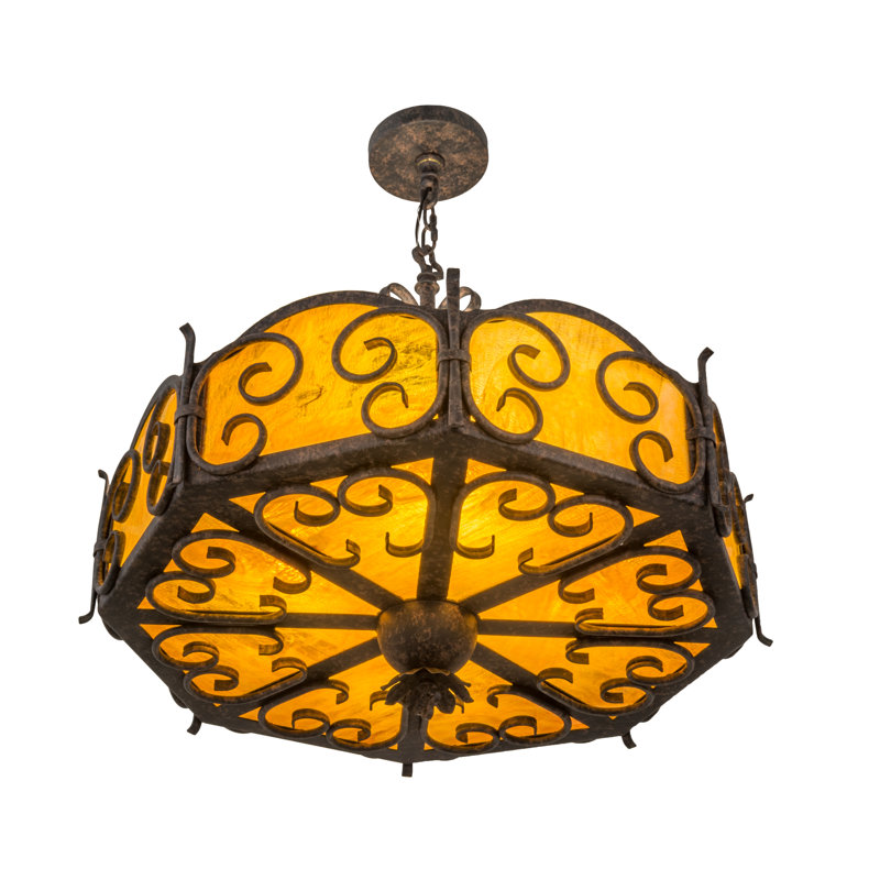 Lustre géométrique à un état/unique 4 lumières Beckles