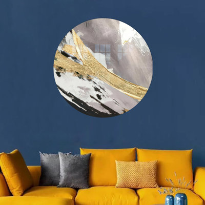 Art mural moderne en verre marbré parfait comme cadeau personnalisé pour maman