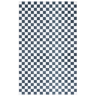 Tapis ivoire / noir Josalina Clara 937