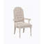 Ensemble de 2 fauteuils à dossier haut de style antique