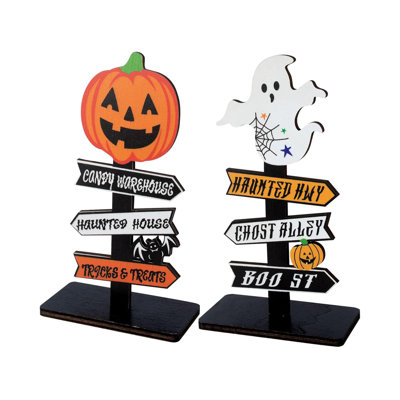 Wood Halloween Decoration