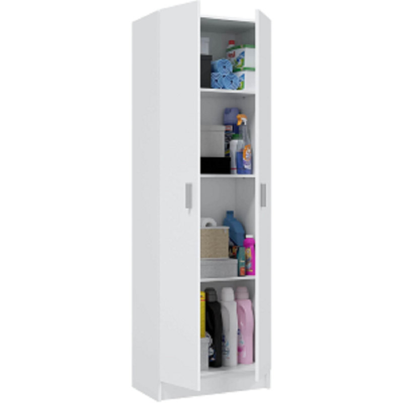 Parthen 180cm Kitchen Pantry, White