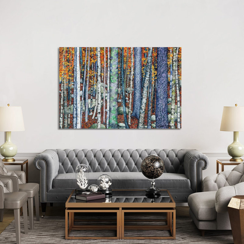 Sticks And Stones by Maggie Vandewalle - Wrapped Canvas Print, 152.5 cm H x 101.5 cm W