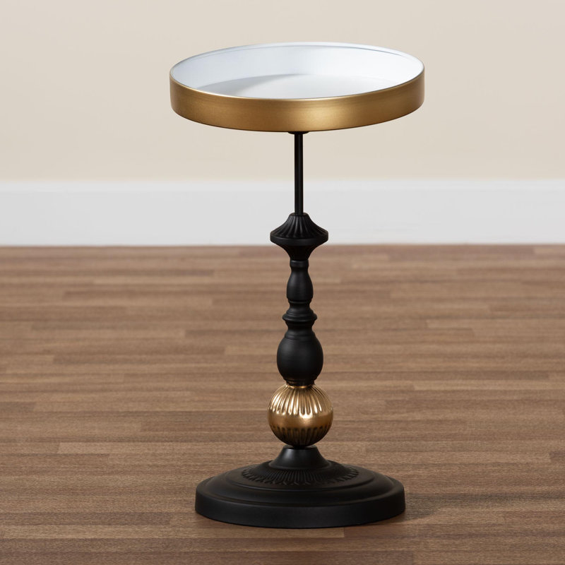 Table d'appoint Baxton Studio Javion Modern Glam