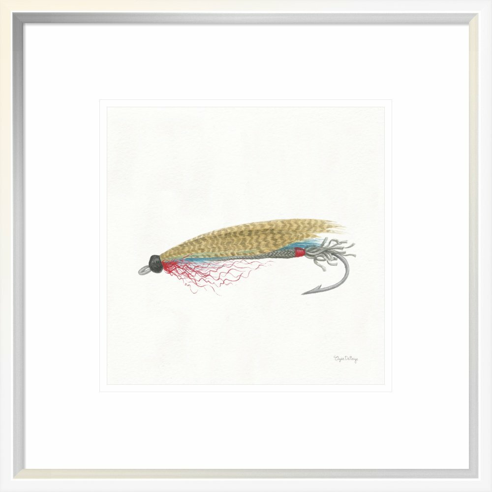 Ashton Wall Décor LLC Custom Macro Lures VII (ZHC) Framed On Paper