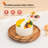 Cake Stand With Dome Lid, 11.8'' Wood Rotating Cake Turntable, Shaterproof 10.4'' Acrylic Cake Dome Cover