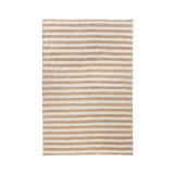 Rhodes Striped Area Rug in Ivory