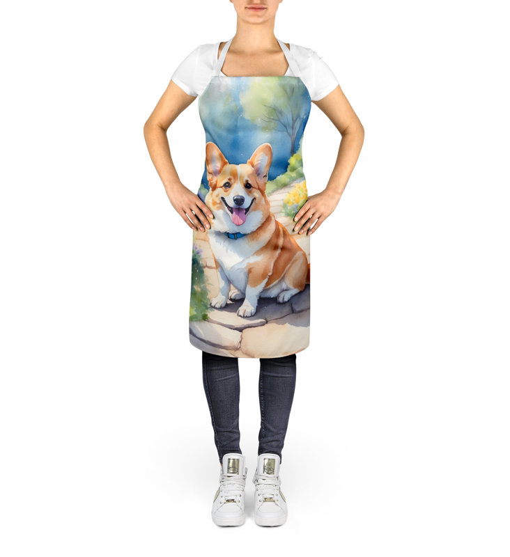 Floral Bib Apron