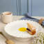 Daisy Stoneware Cake Stand