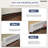 Baseboarders Basic Steel Easy Slip-On Baseboard Heater Cover Right Side Closed End Cap - White